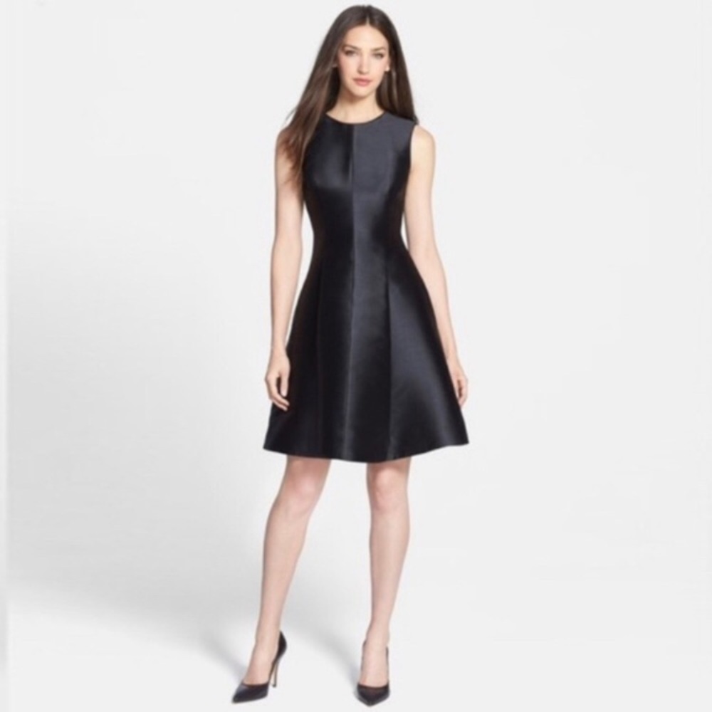 Kate Spade Black Fit & Flare Emma Dress Size 14